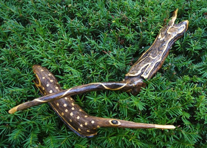 "Langnasennacktschnecken"  35 cm